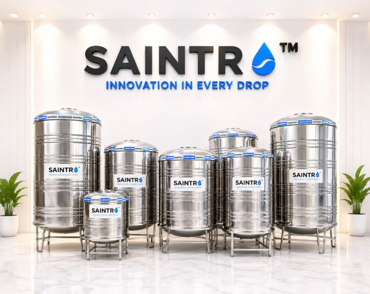 SAINTRO Stainless Steel Tank